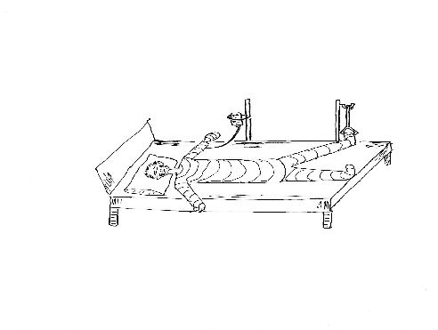Hand-drawn illustration for &ldquo;Accident Prone&rdquo; by Dr. Mukesh Nangia