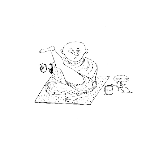 Hand-drawn illustration for &ldquo;Bald&rdquo; by Dr. Mukesh Nangia