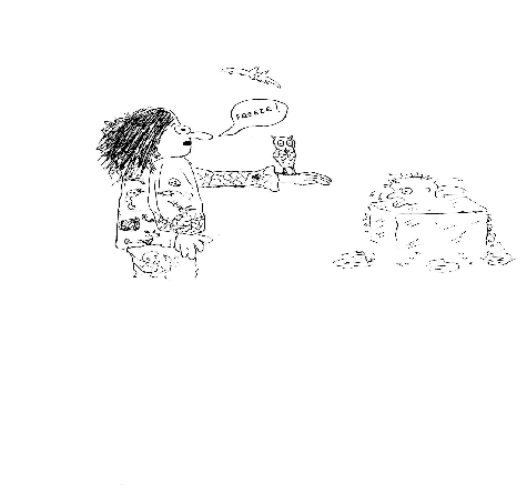 Hand-drawn illustration for &ldquo;Black Tongue&rdquo; by Dr. Mukesh Nangia