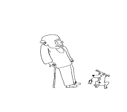 Hand-drawn illustration for &ldquo;Dr. Gold&rdquo; by Dr. Mukesh Nangia
