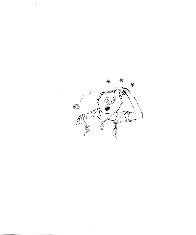 Hand-drawn illustration for &ldquo;Golf Ball&rdquo; by Dr. Mukesh Nangia