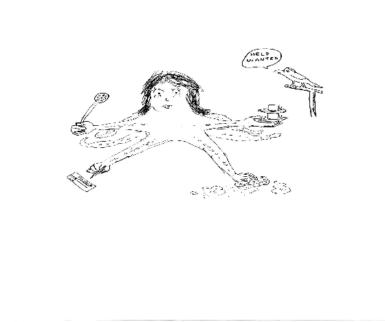 Hand-drawn illustration for &ldquo;Guess Who?&rdquo; by Dr. Mukesh Nangia