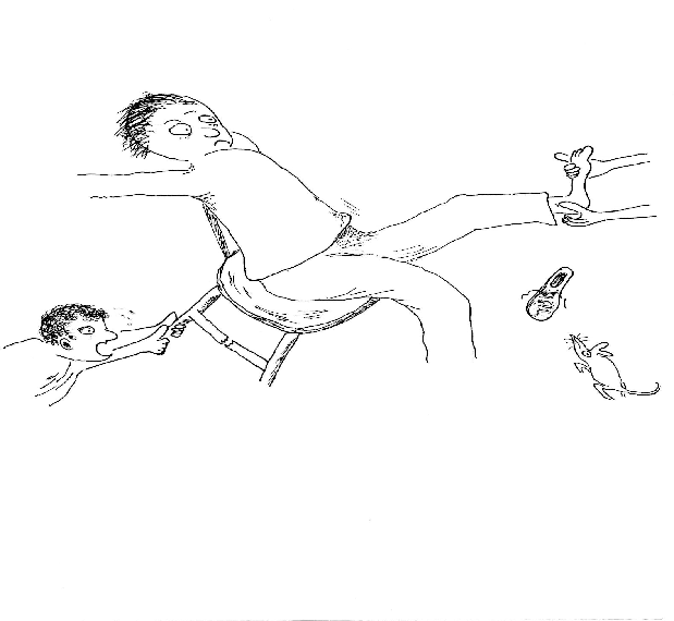 Hand-drawn illustration for &ldquo;Guessing Game&rdquo; by Dr. Mukesh Nangia