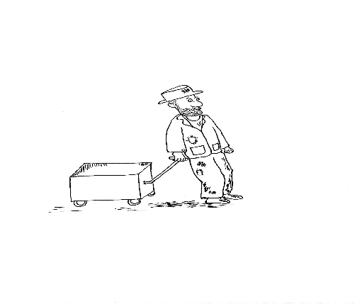 Hand-drawn illustration for &ldquo;Looking Back&rdquo; by Dr. Mukesh Nangia