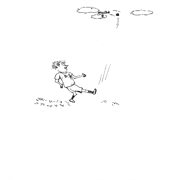 Hand-drawn illustration for &ldquo;Soccer&rdquo; by Dr. Mukesh Nangia