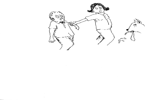 Hand-drawn illustration for &ldquo;Strained Ties&rdquo; by Dr. Mukesh Nangia