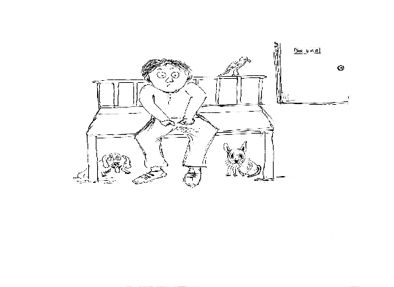 Hand-drawn illustration for &ldquo;Testing Times&rdquo; by Dr. Mukesh Nangia