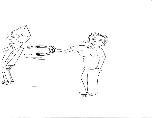 Hand-drawn illustration for &ldquo;The Iron Man&rdquo; by Dr. Mukesh Nangia