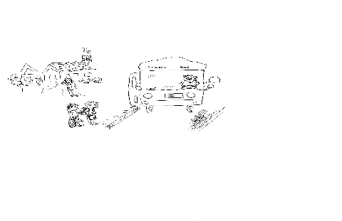Hand-drawn illustration for &ldquo;Vacation&rdquo; by Dr. Mukesh Nangia