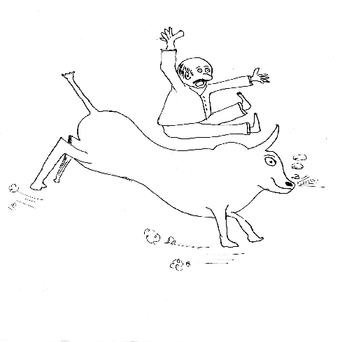 Hand-drawn illustration for &ldquo;Yeah Right&rdquo; by Dr. Mukesh Nangia